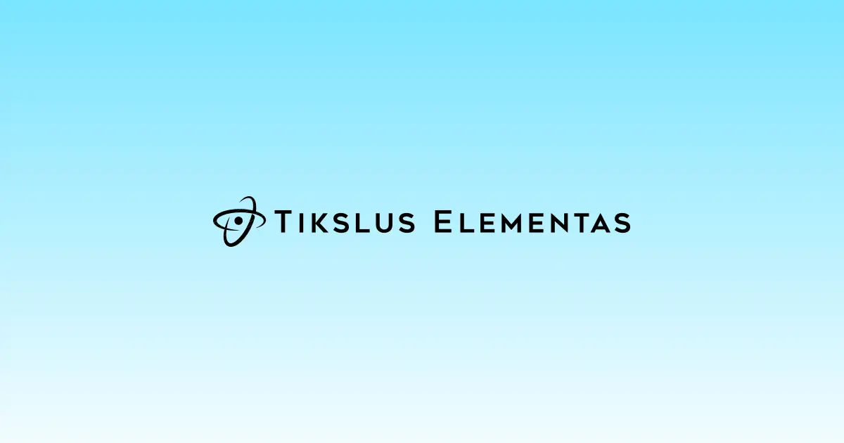 Tikslus Elementas — Lab Equipment in Lithuania
